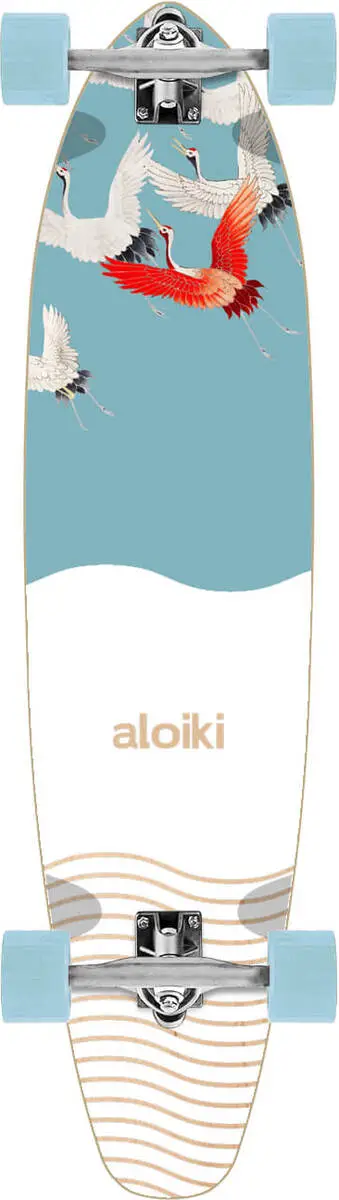 Aloiki Kicktail Complete Longboard 4 Aloiki Kicktail Complete Longboard - Image 2