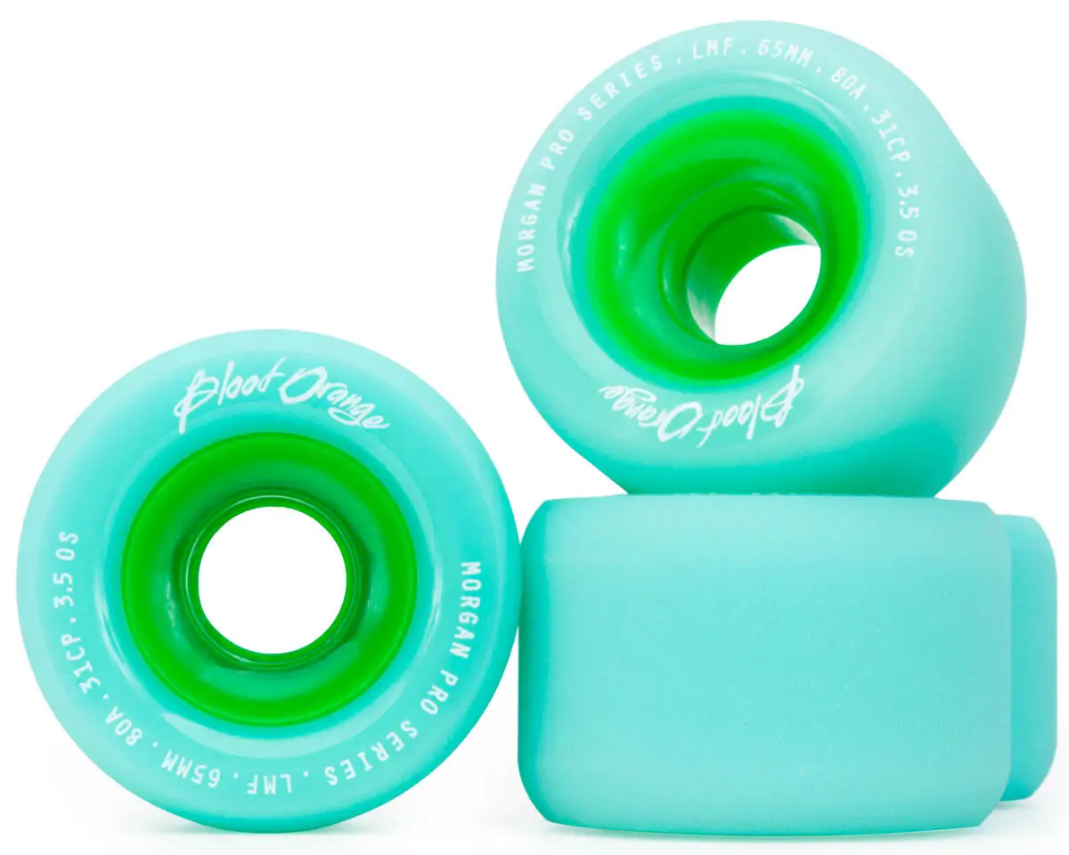 Blood Orange Morgan Pro 80A Longboard Wheels 4-pack 3 Blood Orange Morgan Pro 80A Longboard Wheels 4-pack