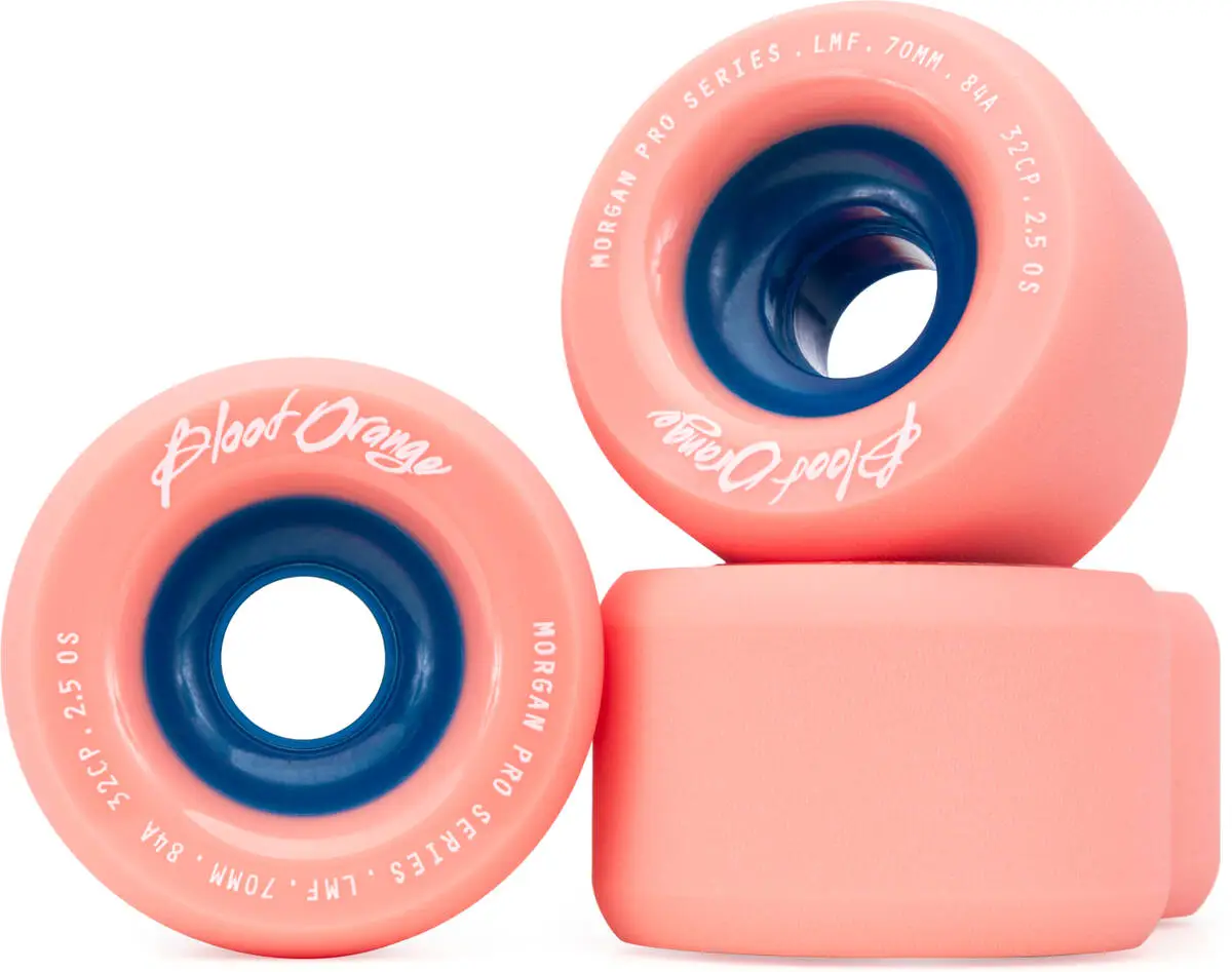 Blood Orange Morgan Pro 84A Longboard Wheels 4-pack 6 Blood Orange Morgan Pro 84A Longboard Wheels 4-pack - Image 4