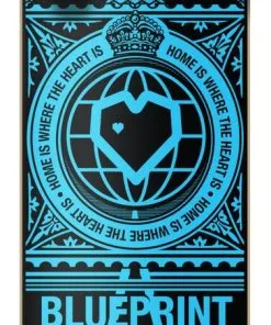 Blueprint Home Heart Complete Skateboard -Surf Sales blueprint home heart complete skateboard vr