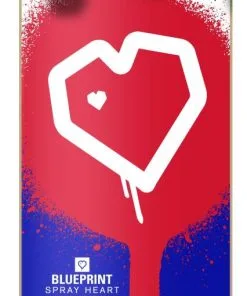 Blueprint Spray Heart V2 Complete Skateboard -Surf Sales blueprint spray heart v2 complete skateboard if