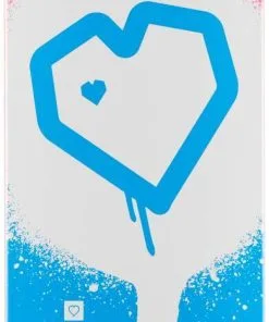 Blueprint Spray Heart V2 Complete Skateboard -Surf Sales blueprint spray heart v2 complete skateboard w3