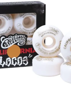 California Locos X Mister Cartoon Irons Skateboard Wheels 4-Pack