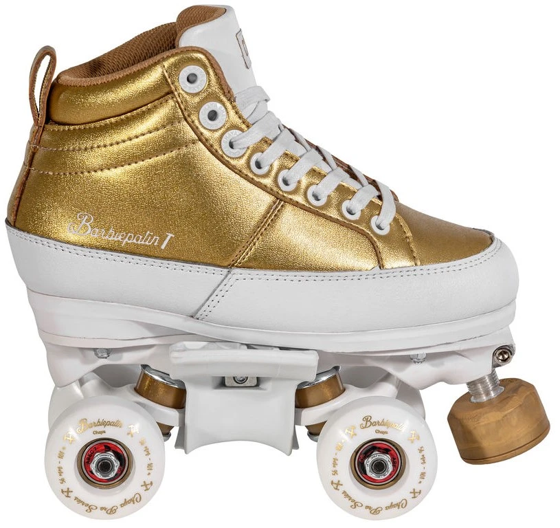 Chaya Kismet Barbiepatin Gold Roller Skates 5 Chaya Kismet Barbiepatin Gold Roller Skates - Image 3