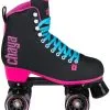Chaya Melrose Black/Pink Roller Skates -Surf Sales chaya melrose black pink roller skates hv