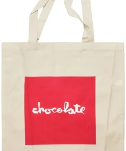 Chocolate Red Square Tote