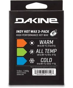 Dakine Indy Hot Wax 3-Pack