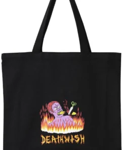 Deathwish Blasfemy Tote Bag