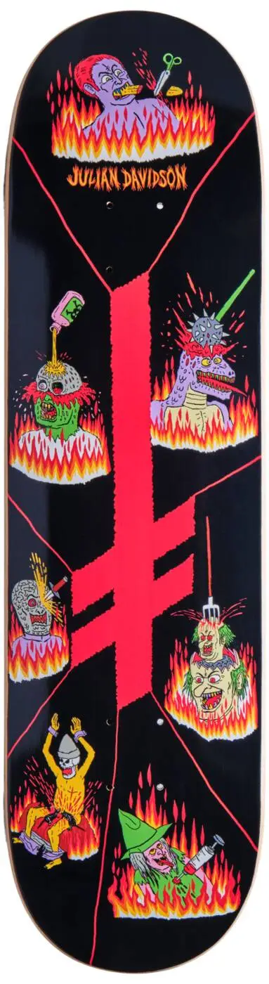 Deathwish Blasphemy Skateboard Deck 4 Deathwish Blasphemy Skateboard Deck - Image 2