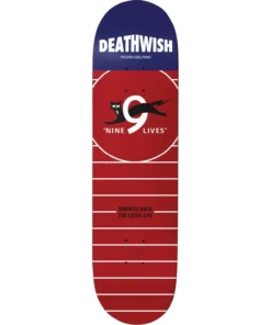 Deathwish Delfino Nine Lives Skateboard Deck