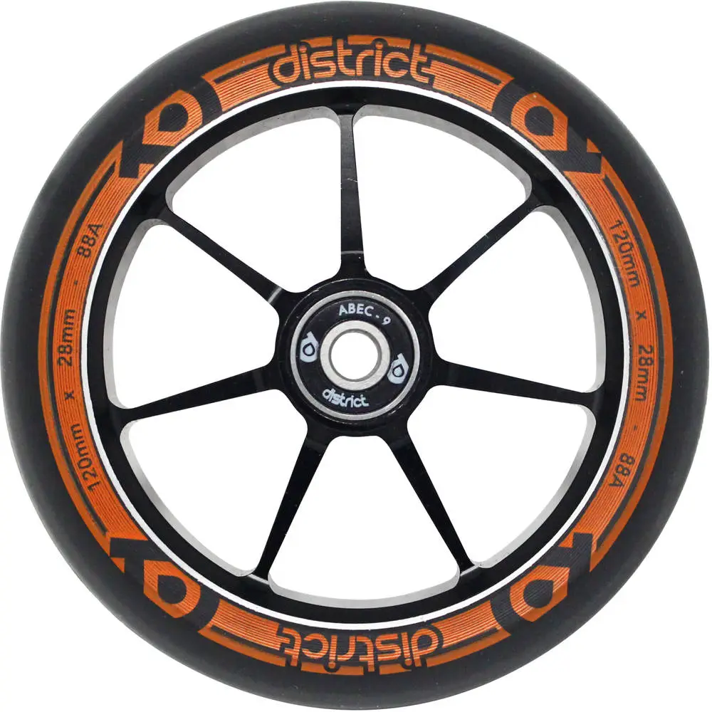 District Dual Width Core Pro Scooter Wheel 4 District Dual Width Core Pro Scooter Wheel - Image 2
