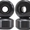 Essentials Black Skateboard Wheels 4-Pack -Surf Sales essentials black skateboard wheels 4 pack 8m