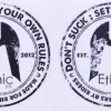 Ethic Don't Suck Double Scooter Sticker -Surf Sales ethic don t suck double scooter sticker