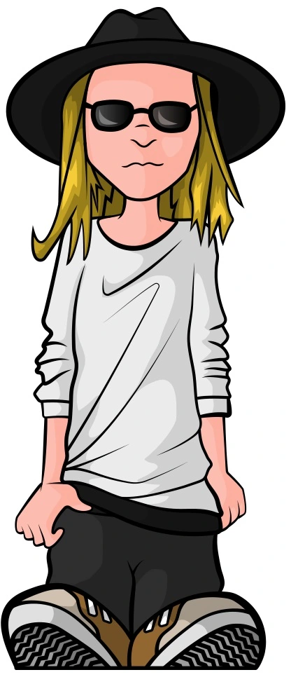 Figz Rider Scooter Sticker 3 Figz Rider Scooter Sticker