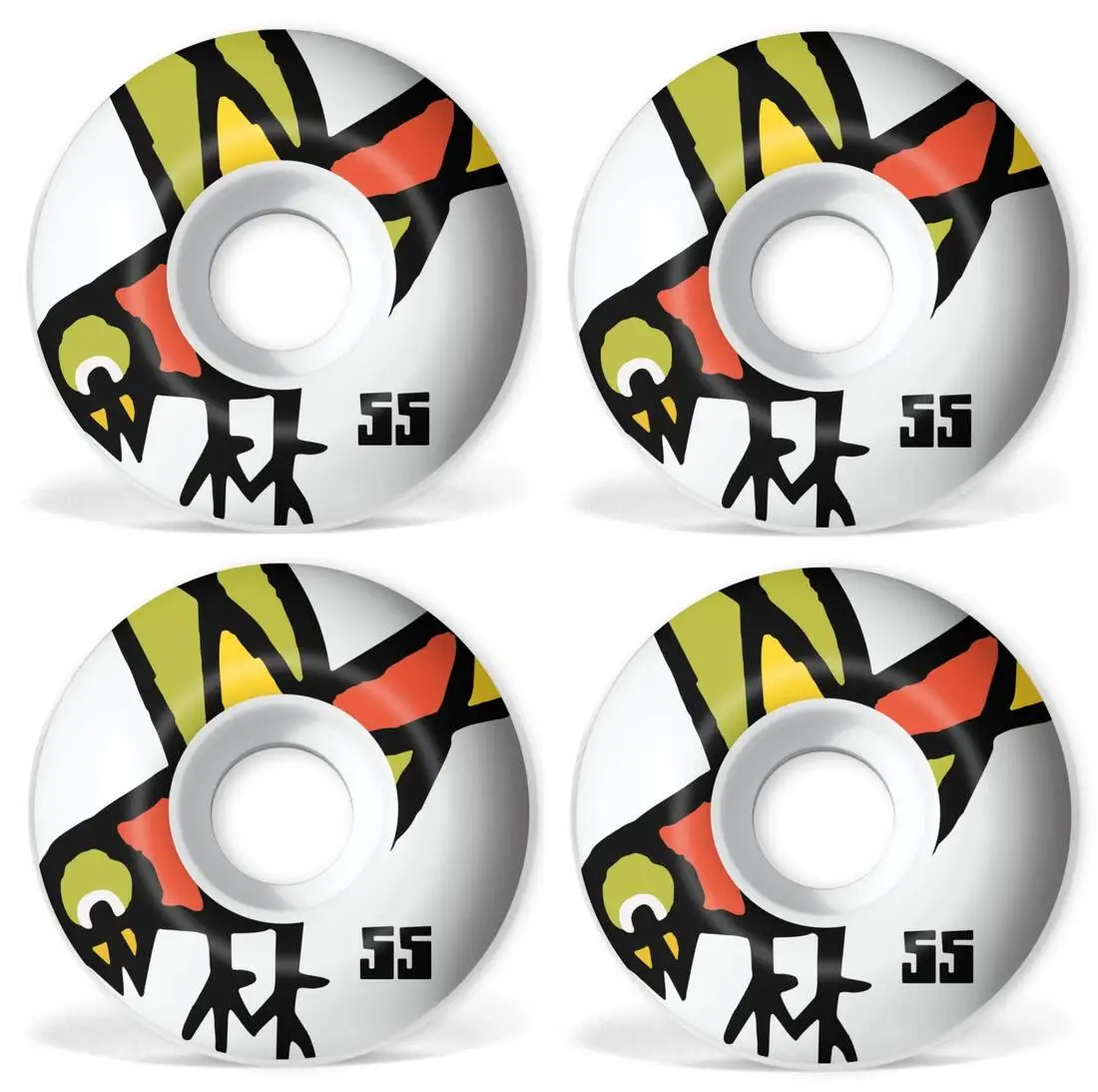 GIRL Pictograph 99A Skateboard Wheels 4-Pack 5 GIRL Pictograph 99A Skateboard Wheels 4-Pack - Image 3