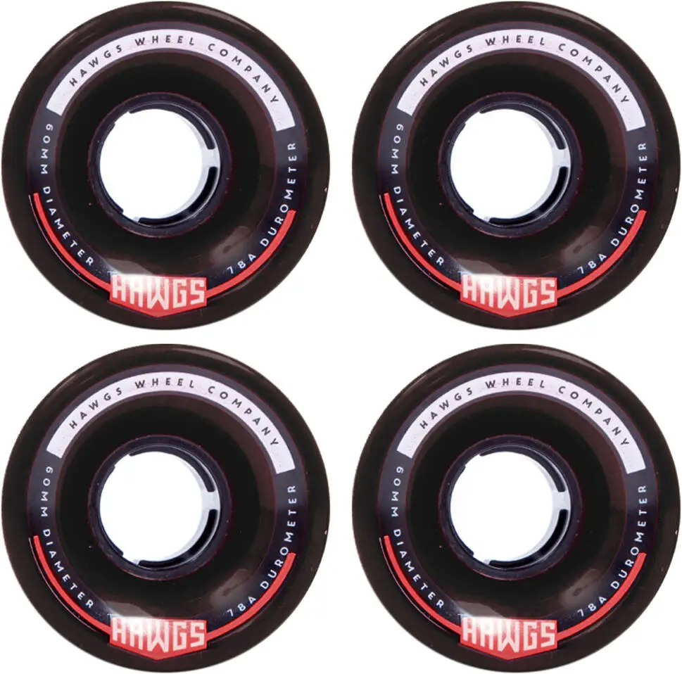 Hawgs Chubby Cruiser Wheels 4-Pack 3 Hawgs Chubby Cruiser Wheels 4-Pack