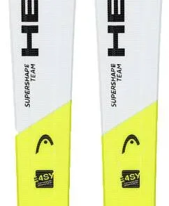 Head Supershape Team Easy JRS Skis + JRS 7.5 GW CA Bindings -Surf Sales head supershape team easy jrs skis jrs 7 5 gw ca bindings lj 2