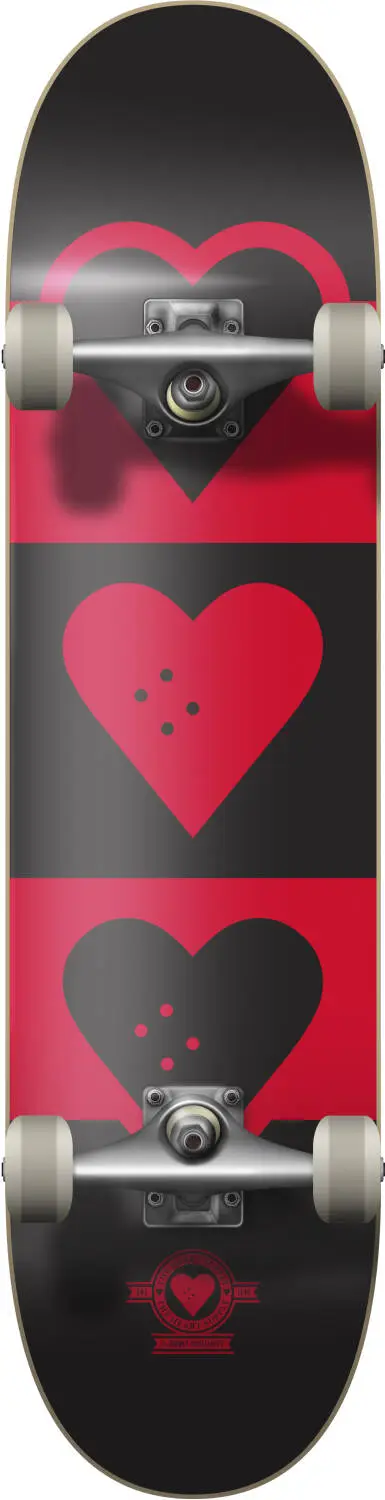 Heart Supply Quadron Logo Complete Skateboard 6 Heart Supply Quadron Logo Complete Skateboard - Image 4