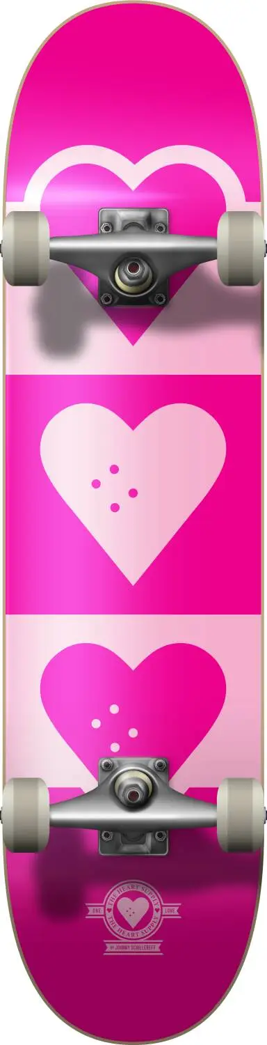 Heart Supply Quadron Logo Complete Skateboard 4 Heart Supply Quadron Logo Complete Skateboard - Image 2