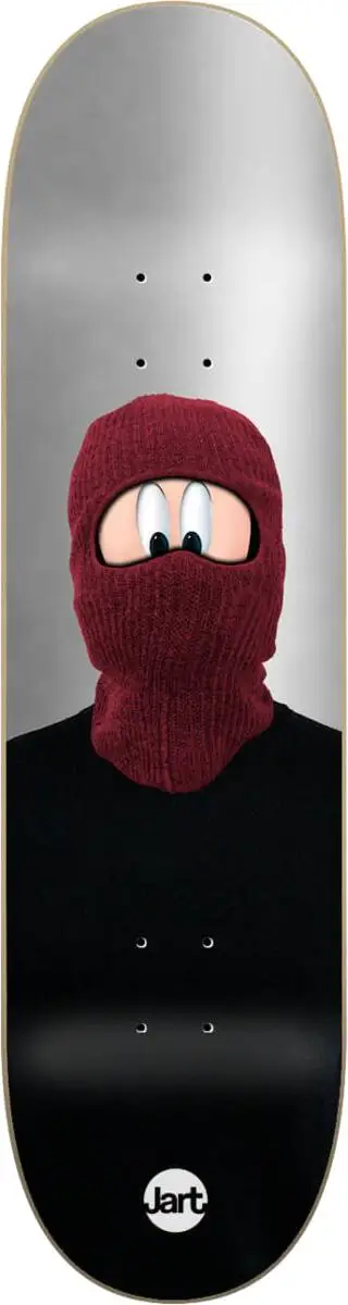 Jart Toon Mask Skateboard Deck 3 Jart Toon Mask Skateboard Deck