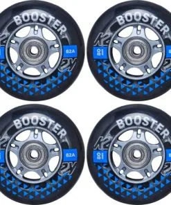 K2 Booster Inline Skate Wheels 8-Pack -Surf Sales k2 booster inline skate wheels 8 pack sg