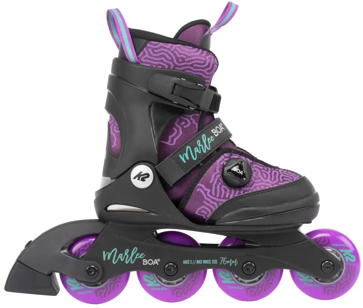 K2 Marlee BOA Kids Inline Skates 4 K2 Marlee BOA Kids Inline Skates - Image 2