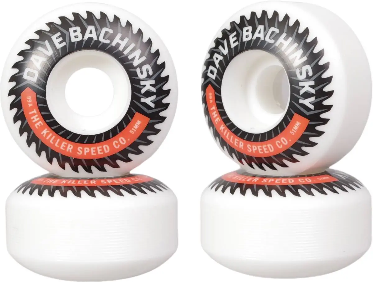 Killer Dave Bachinsky 99A Pro Skateboard Wheels 4-Pack 3 Killer Dave Bachinsky 99A Pro Skateboard Wheels 4-Pack