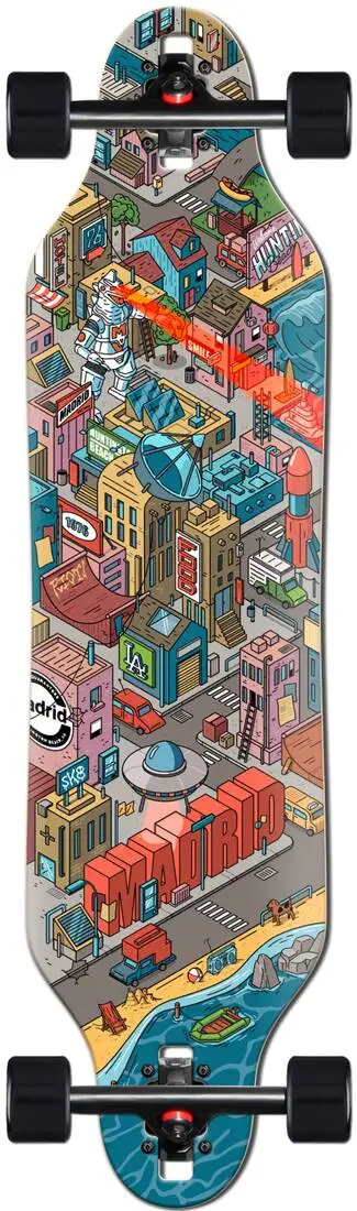 Madrid Drop-Thru Complete Longboard 3 Madrid Drop-Thru Complete Longboard