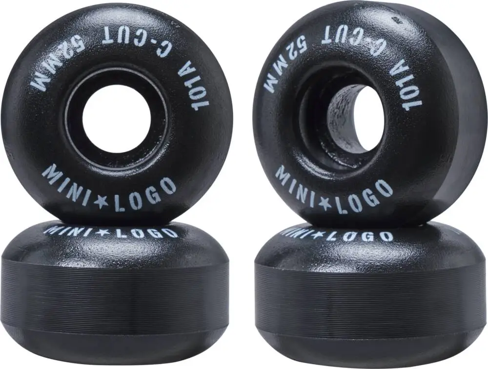 Mini Logo C-Cut 2 101A Skateboard Wheels 4-Pack 3 Mini Logo C-Cut 2 101A Skateboard Wheels 4-Pack