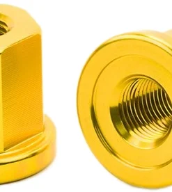 MISSION Aluminum BMX Axle Nuts -Surf Sales mission aluminum bmx axle nuts ea