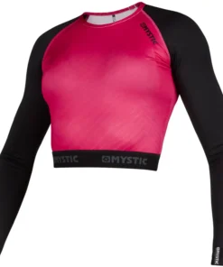 Mystic Diva Long Sleeve Croptop Womens Rash Guard -Surf Sales mystic diva long sleeve croptop womens rash guard v4 1