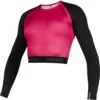 Mystic Diva Long Sleeve Croptop Womens Rash Guard -Surf Sales mystic diva long sleeve croptop womens rash guard v4