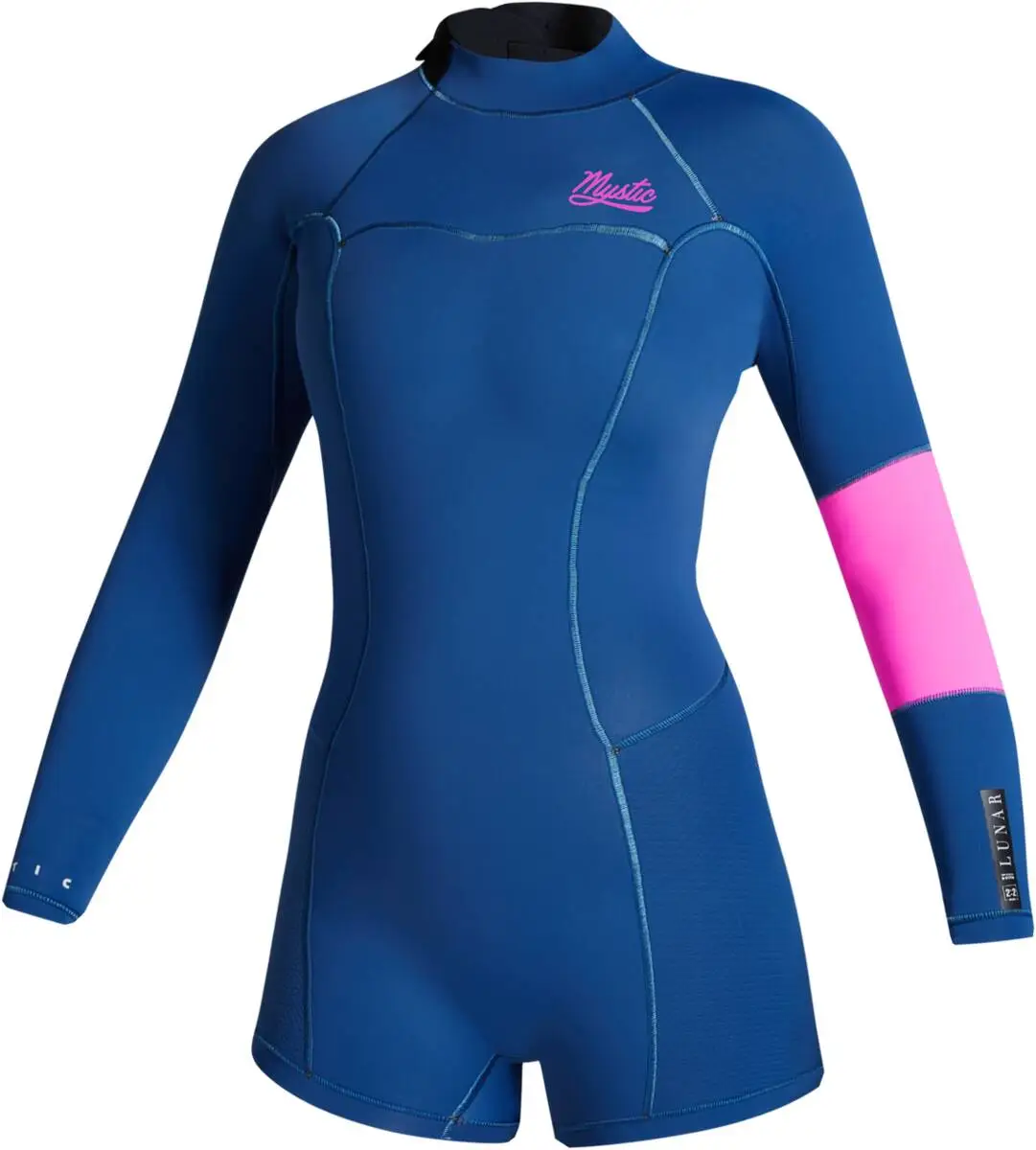 Mystic Lunar Longarm Shorty 2/2mm Back Zip Womens Wetsuit 3 Mystic Lunar Longarm Shorty 2/2mm Back Zip Womens Wetsuit