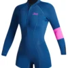 Mystic Lunar Longarm Shorty 2/2mm Front Zip Womens Wetsuit