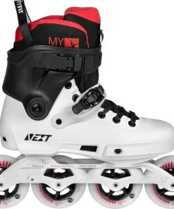 POWERSLIDE Next Black White 90 Freeskates -Surf Sales powerslide next black white 90 freeskates cy 3