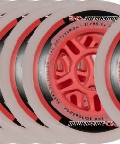 POWERSLIDE One Inline Skate Wheels 8-pack -Surf Sales powerslide one inline skate wheels 8 pack nw