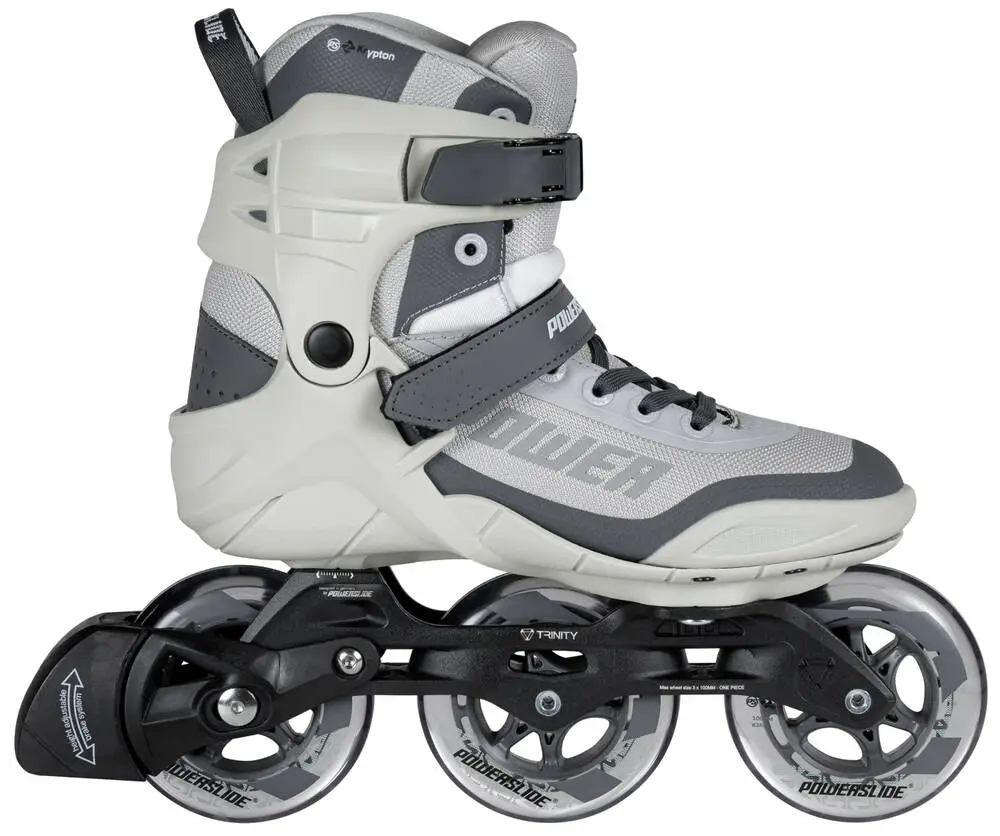 POWERSLIDE Phuzion Krypton Grey 100 Roller Blades 4 POWERSLIDE Phuzion Krypton Grey 100 Roller Blades - Image 2