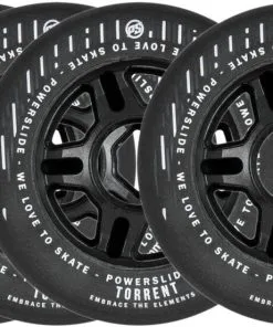 POWERSLIDE Torrent Rain Inline Skate Wheels 4-pack