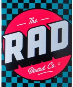 Rad Checker Skateboard Deck -Surf Sales rad checker skateboard deck wn