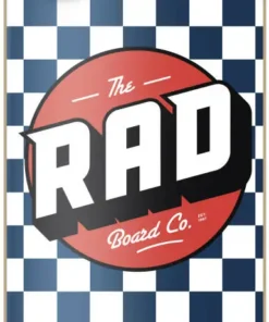 Rad Checkers Complete Skateboard -Surf Sales rad checkers complete skateboard bk