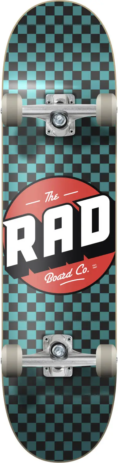 Rad Checkers Progressive Complete Skateboard 7 Rad Checkers Progressive Complete Skateboard - Image 5