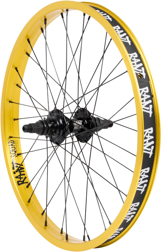 Rant Party On V2 20" Cassette BMX Rear Wheel 4 Rant Party On V2 20" Cassette BMX Rear Wheel - Image 2