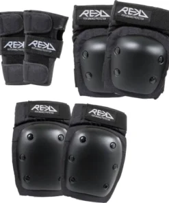 Rekd Heavy Duty Skate Pads 3-pack -Surf Sales rekd heavy duty skate pads 3 pack md 2