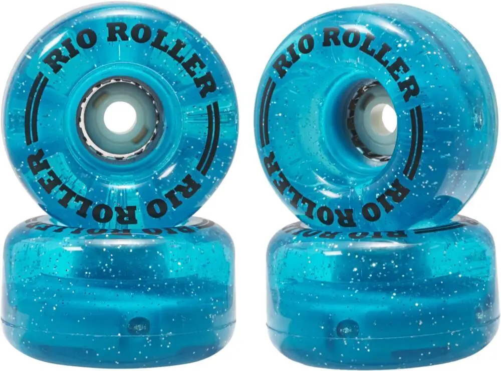 Rio Roller Light Up Roller Skate Wheels 4-Pack 3 Rio Roller Light Up Roller Skate Wheels 4-Pack