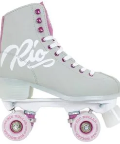 Rio Roller Script Grey Roller Skates