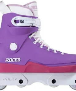 Roces M12 Lo Team Malva Aggressive Inline Skates -Surf Sales roces m12 lo team malva aggressive inline skates bk 1
