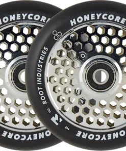 Root Honeycore Black 110mm 2-pack Pro Scooter Wheels -Surf Sales root honeycore black 110mm 2 pack pro scooter wheels dg