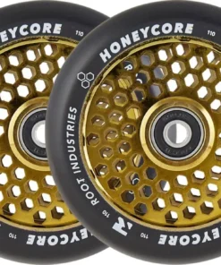 Root Honeycore Black 110mm 2-pack Pro Scooter Wheels -Surf Sales root honeycore black 110mm 2 pack pro scooter wheels s3