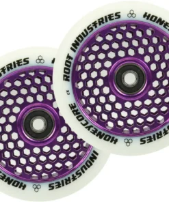 Root Honeycore White 110mm 2-pack Pro Scooter Wheels -Surf Sales root honeycore white 110mm 2 pack pro scooter wheels 2i