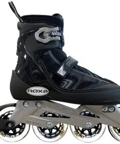 Roxa F-9 Black Inline Skates -Surf Sales roxa f 9 black inline skates 4u 5